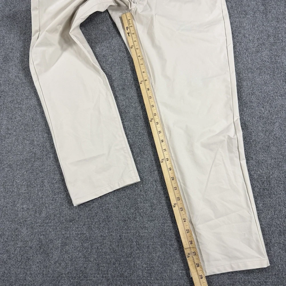 Nike Pants Mens 36x29 Beige Performance Stretch Golf Slim Fit